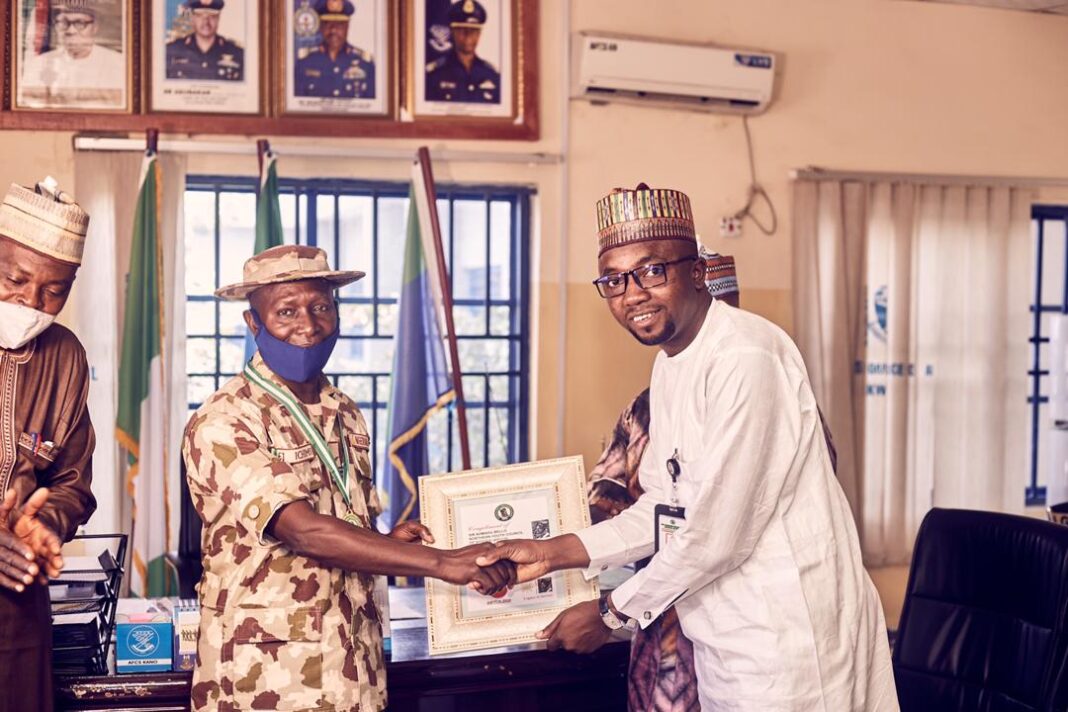 Kwa Communities Greets Kano AFCS’s Commandant @New Year