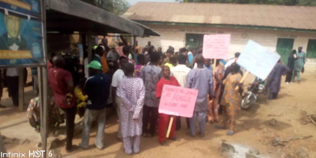 Farmers Protests Against Destruction of Farmland, Crops By Herdsmen In Kogi