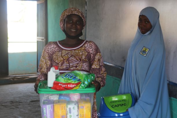 NGO Donates Menstrual Emergency Kits to Kaduna School