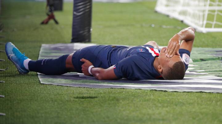 Mbappe missing for PSG with hamstring injury