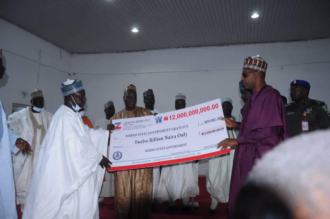 Gratuities: Zulum releases N12b to clear 4,862 unpaid retirees
