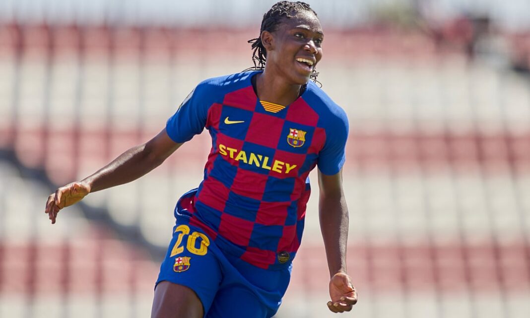 Asisat Oshoala ends Champions League goal drought for Barcelona