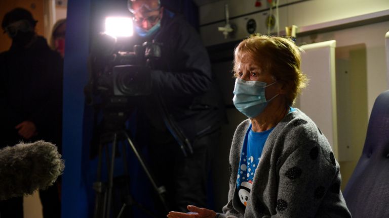 COVID-19: 90-year-old British grandma first in world to receive Pfizer vaccine