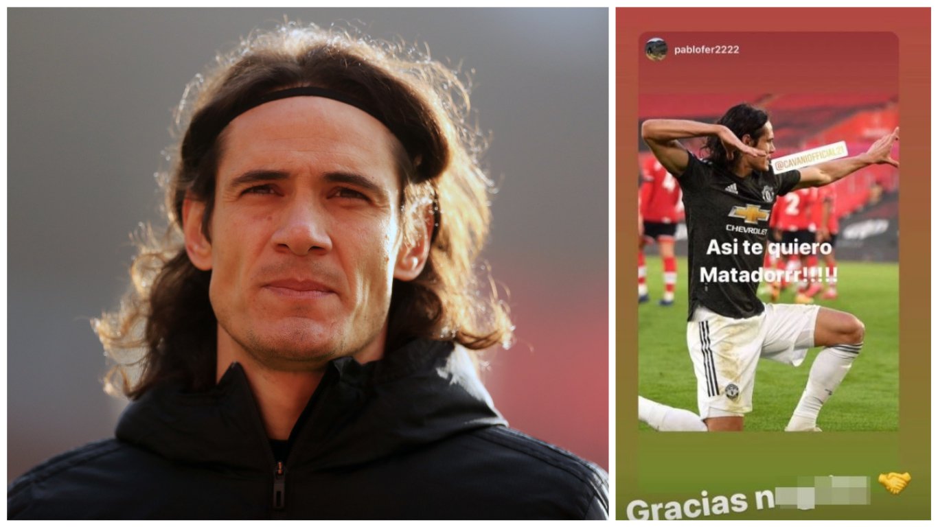 Champions League: Man Utd Boss Solskjaer reacts to Cavani’s three-match ban