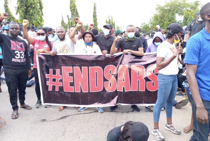 #EndSARS: Nigeria police reacts to protest at Lekki toll plaza
