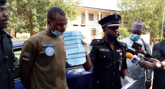 Fake Airforce officer arrested by police, dups car dealer over N5m