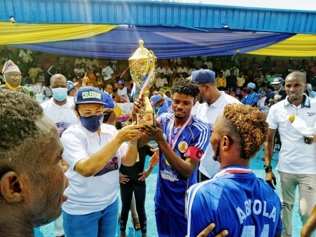 Ibadan Agog As Hon. Tolu Akande-Sadipe, Friends, Associates Celebrate late Ajimobi With a Novelty Match