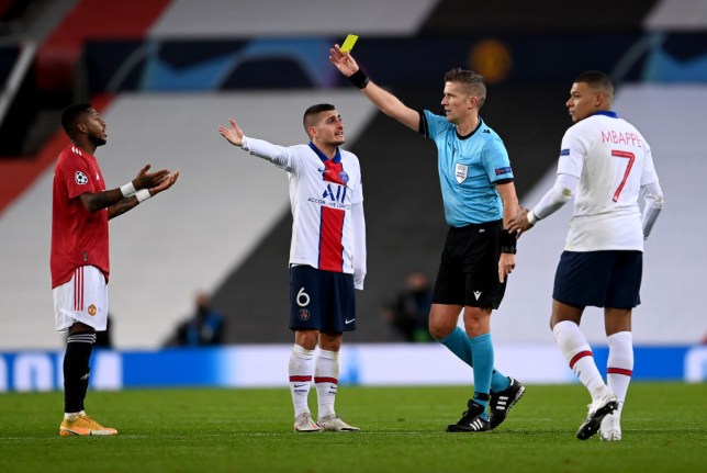 Fred posts Instagram message after sending off against PSG