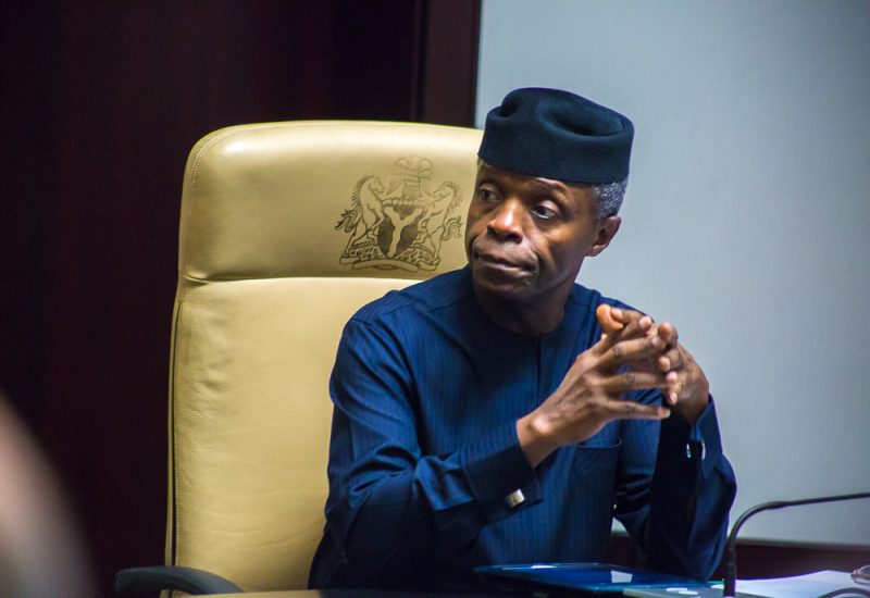 Christmas: Obey COVID-19 guidelines to avoid another Lockdown, Osinbajo Warns Nigerians