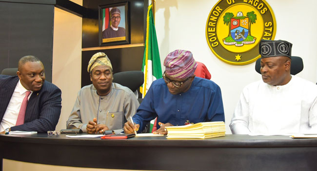 2021 Budget: Sanwo-Olu Signs ₦1.55trn Budget Into Law