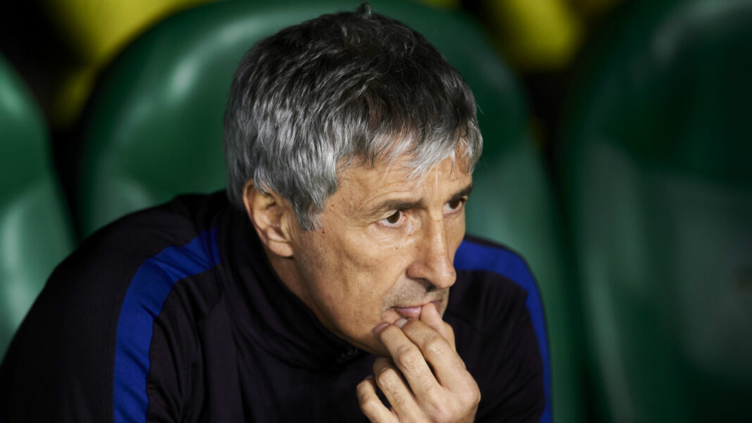 Quique Setien: Barcelona Yet To Inform Me Of Sack