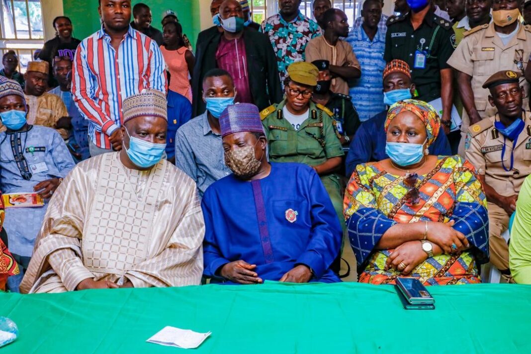 Governor Lalong Congratulates First Plateau Female Senator-Elect, Prof. Nora Dadu’ut