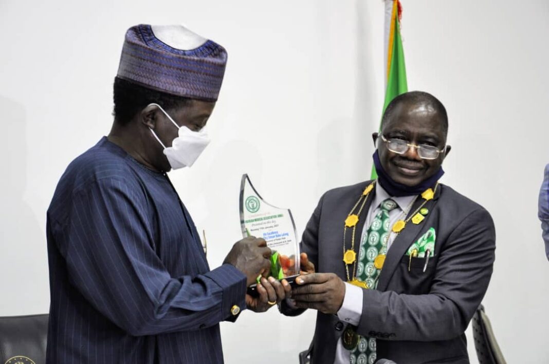 Nigerian Medical Association Score Governor Lalong High On Healthcare