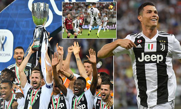 Juventus lashes Napoli 2-0 to win Italian Super Cup