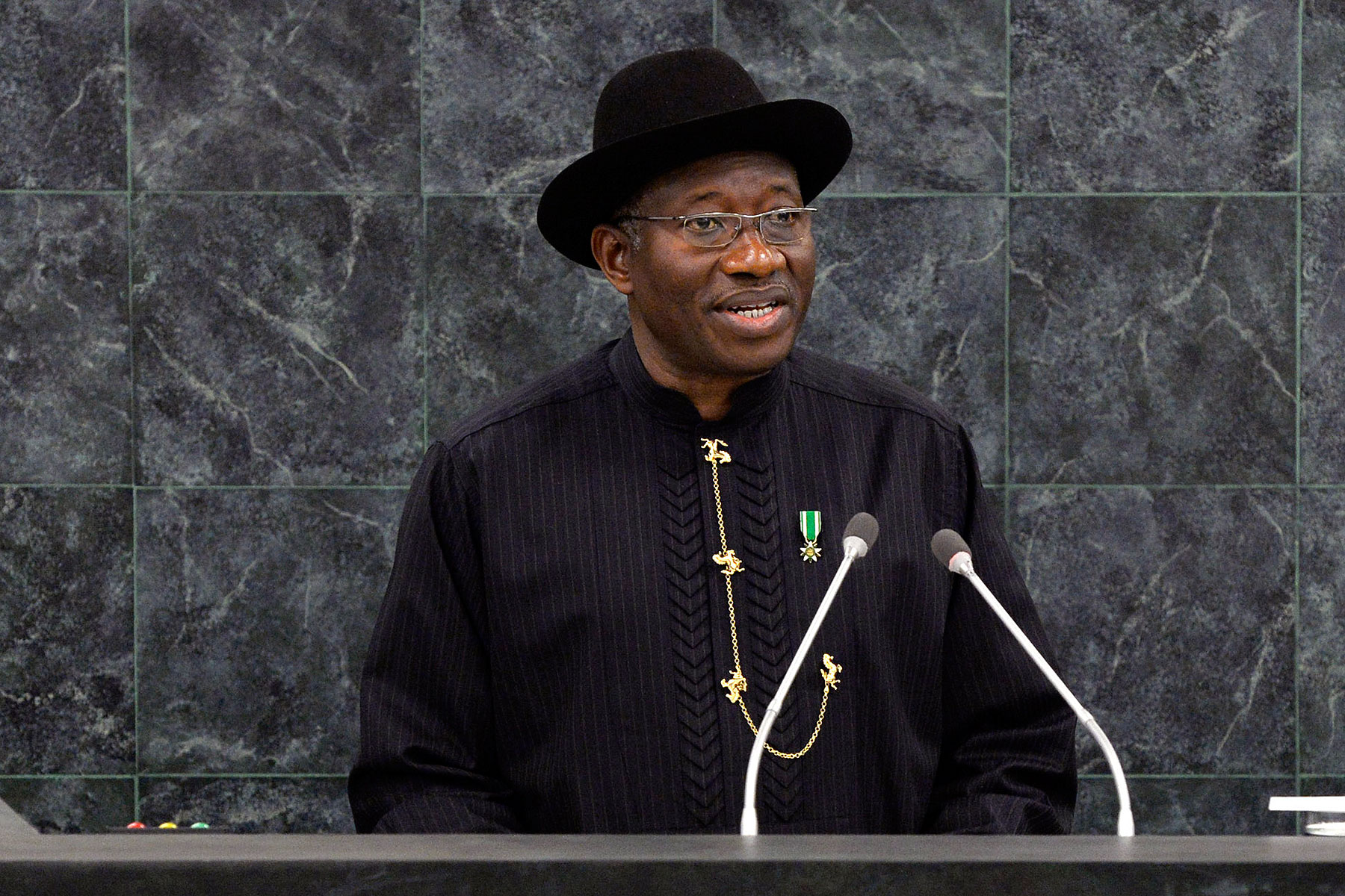 Finally, Jonathan speaks on PDP crisis