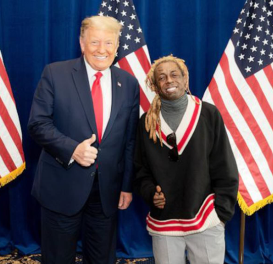 Lil Wayne thank Donald Trump for granting him presidential pardon