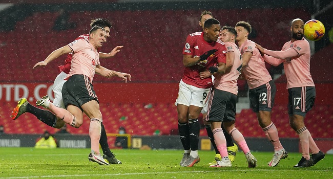 EPL: Sheffield dent Man United title hopes with first win at Old Trafford since 1973