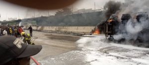 Fuel laden tanker explodes in Lagos