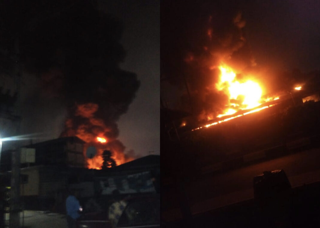 Fire Guts Five Shops, Residential Building In Kogi