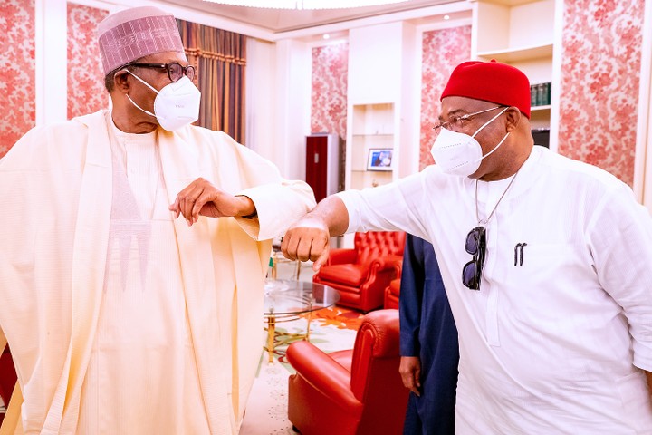 I Begged Buhari To Help Me Deal With IPOB Militants In Imo – Uzodinma