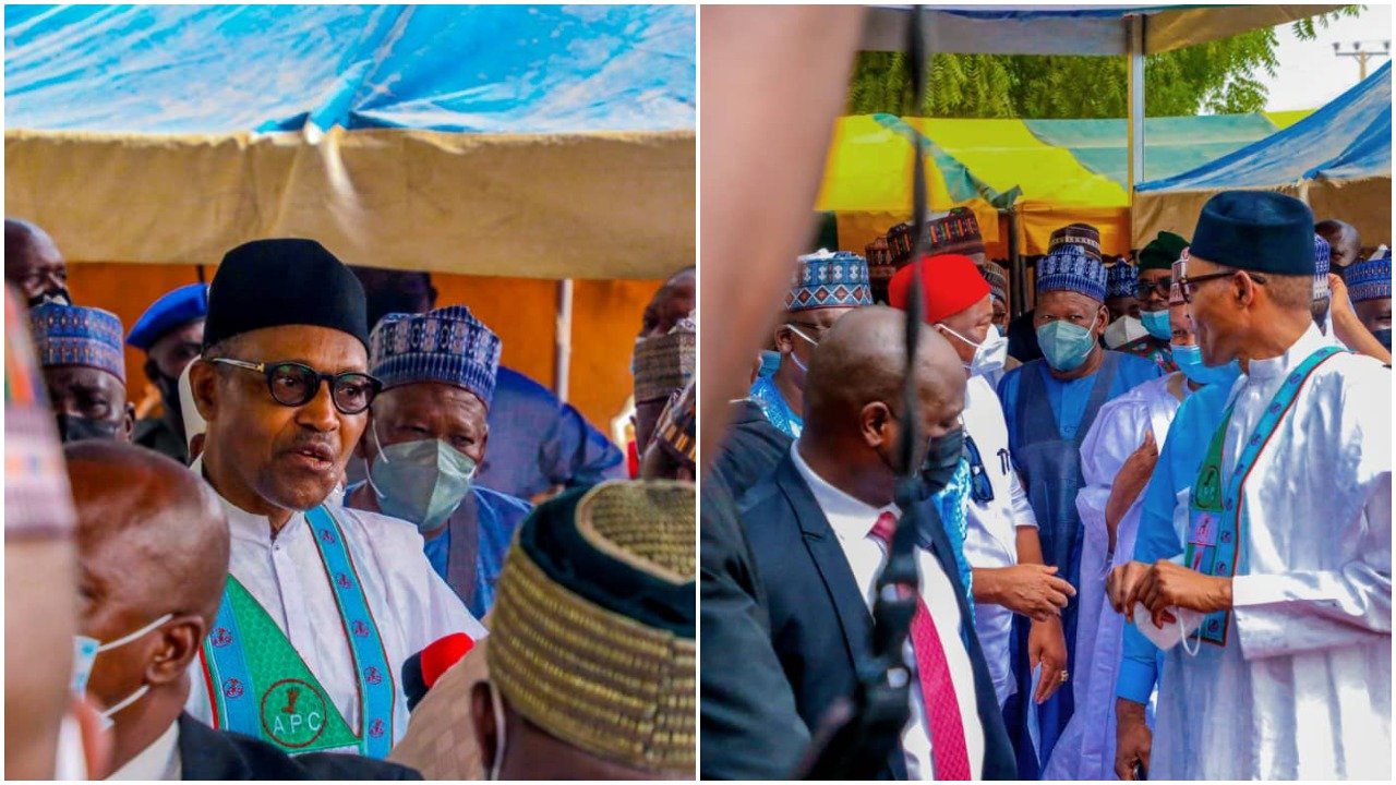 Nigerians lambast Buhari for violating COVID-19 Protocol