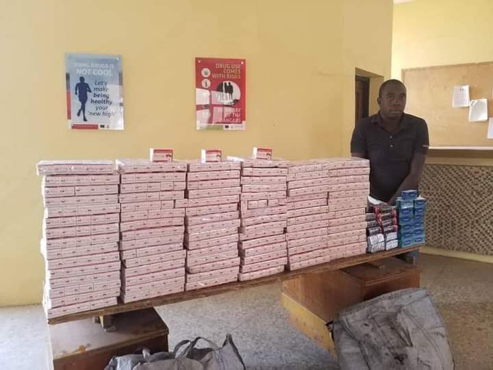 NDLEA Arrest most wanted Drugs agent, Rabiu Immam with 4.5kg illicit drugs in Adamawa