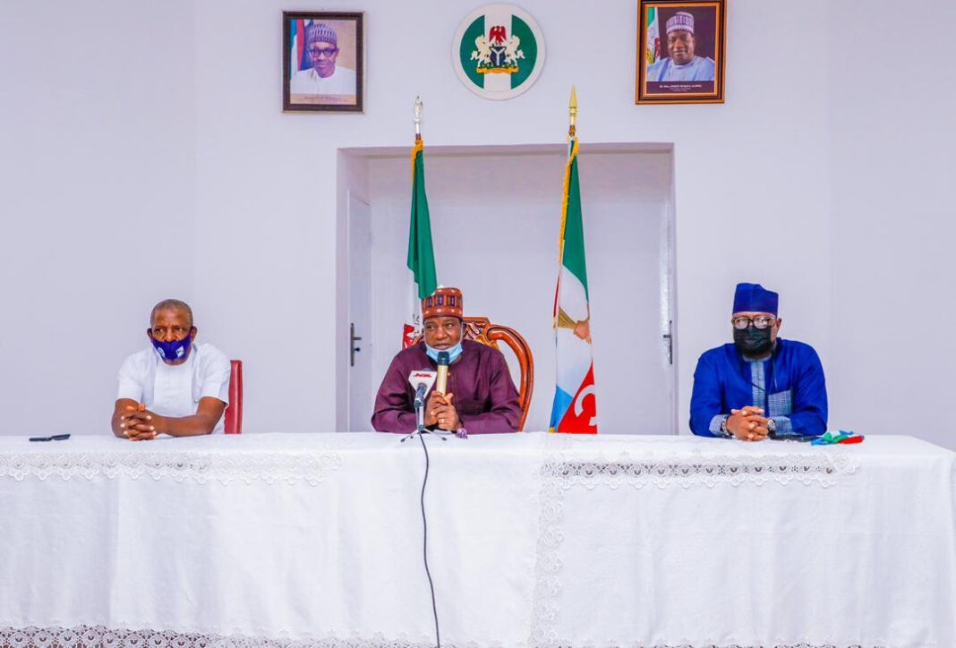Governor Lalong Attends APC Stakeholders Meeting Ahead Of Ward Congresses