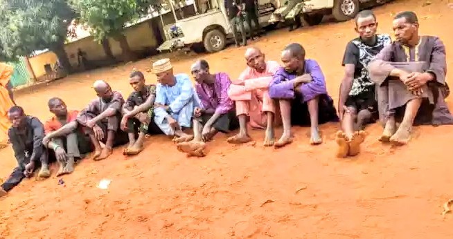 Kidnapping: Vigilante/Hunters Arrests 10 Suspects In Kogi
