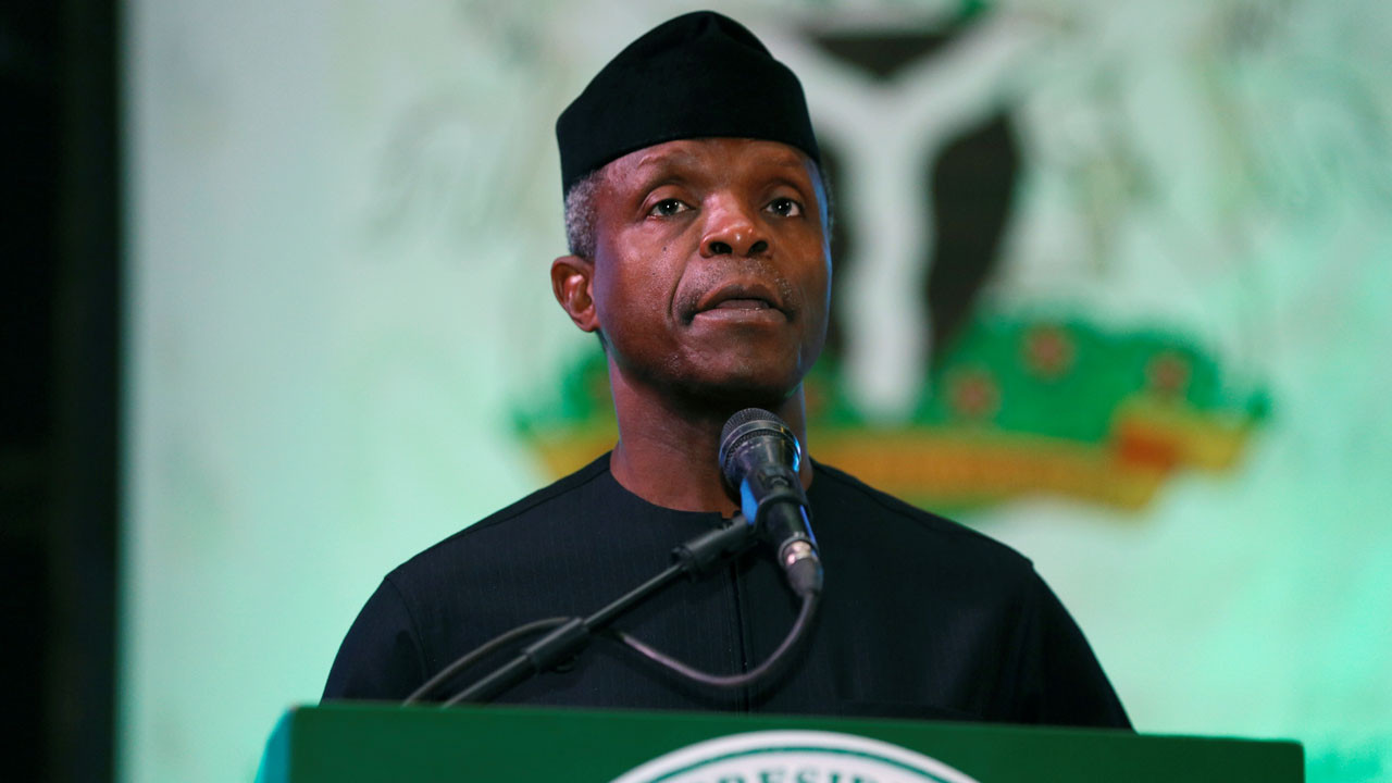 VP Osinbajo speaks against ban on Cryptocurrency