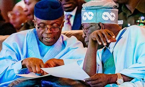 APC Primary: Osinbajo finally Congratulates Tinubu