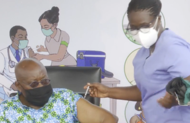 Ghanaian President, Nana Akufo-Addo assures people of COVID-19 vaccine safety