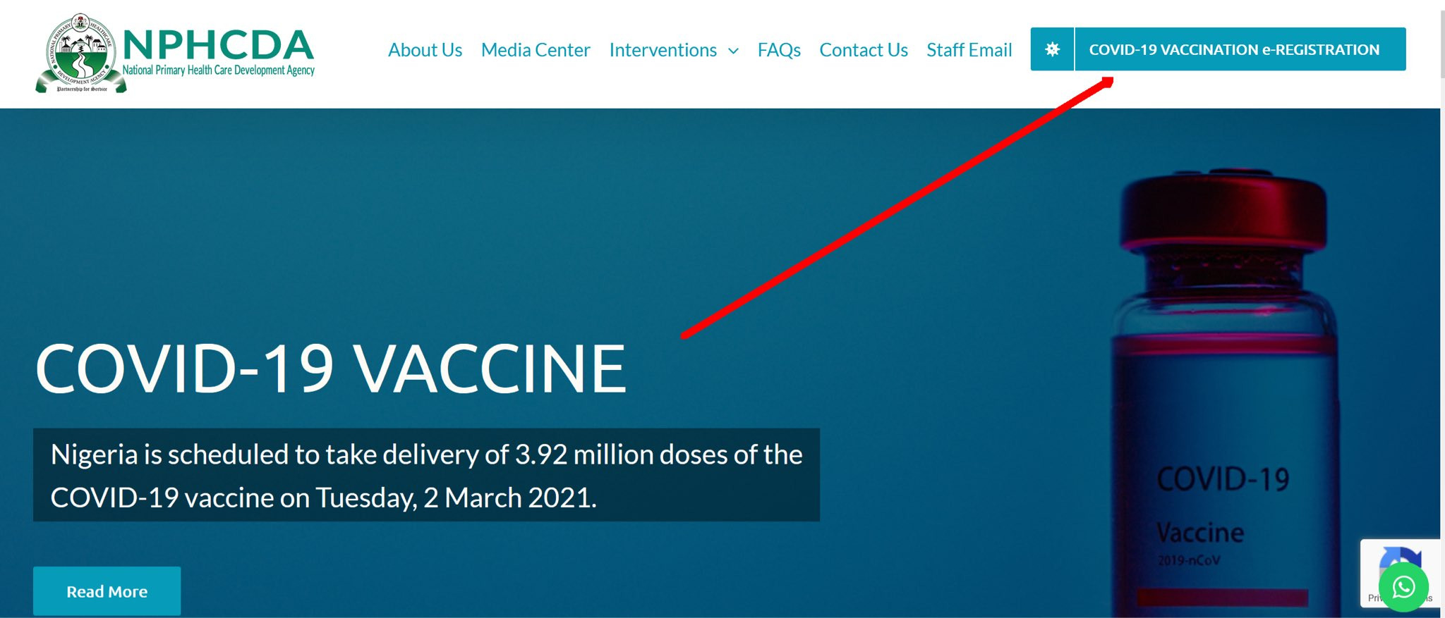NPHCDA begins online registration of Nigerians for COVID-19 vaccination