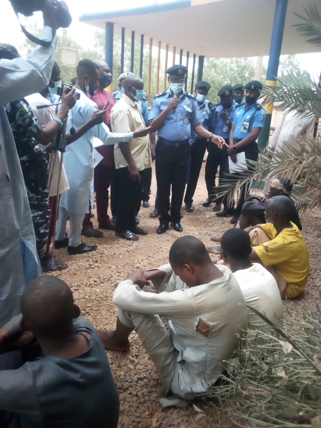 SOKOTO: Police Command Parade Arrested Criminals, Kidnappers