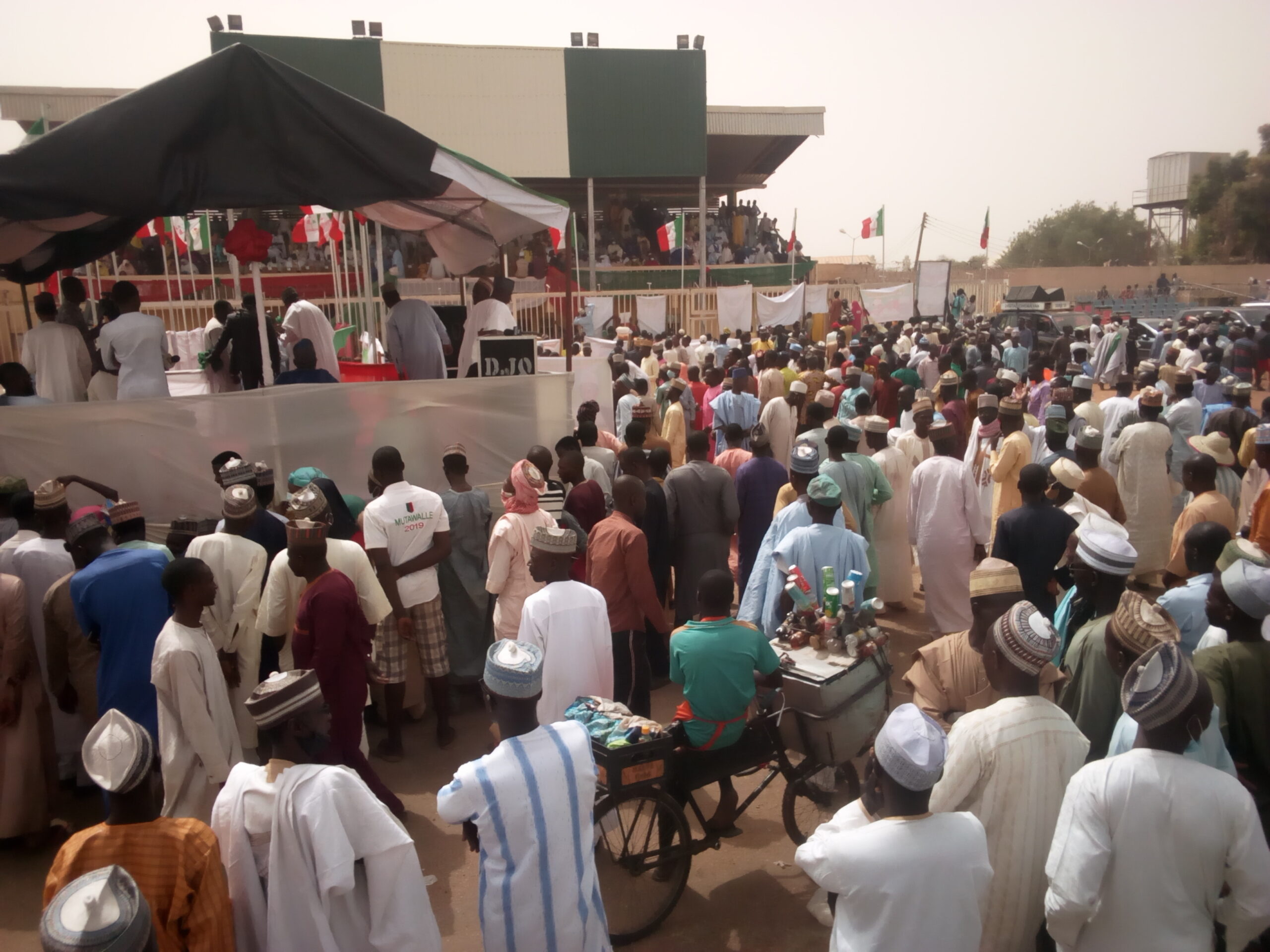 SOKOTO: PDP Issue Electioneering Campaign Flags To Council Chairmen
