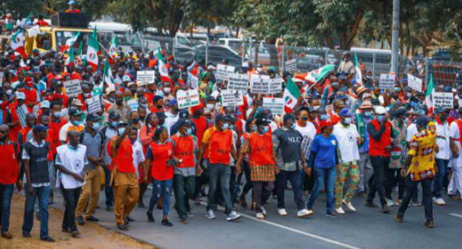 Minimum Wage: Protesting Workers Force Their Way Into National Assembly