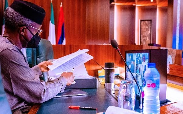 Osinbajo Presides Over FEC Meeting
