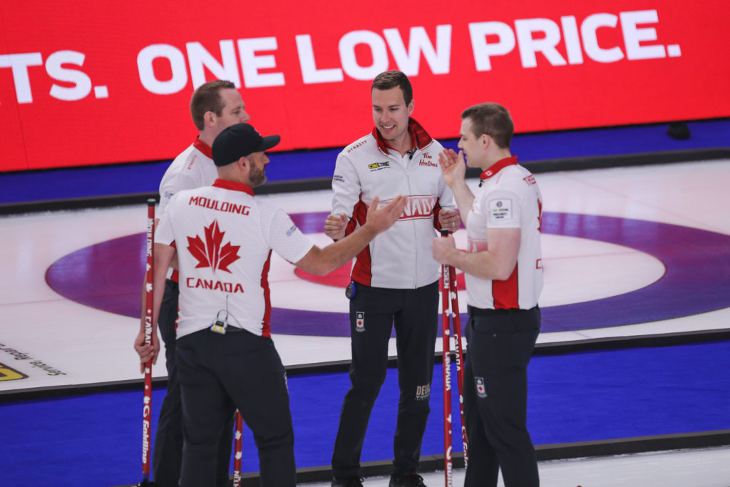 China claims first victory in men’s curling worlds