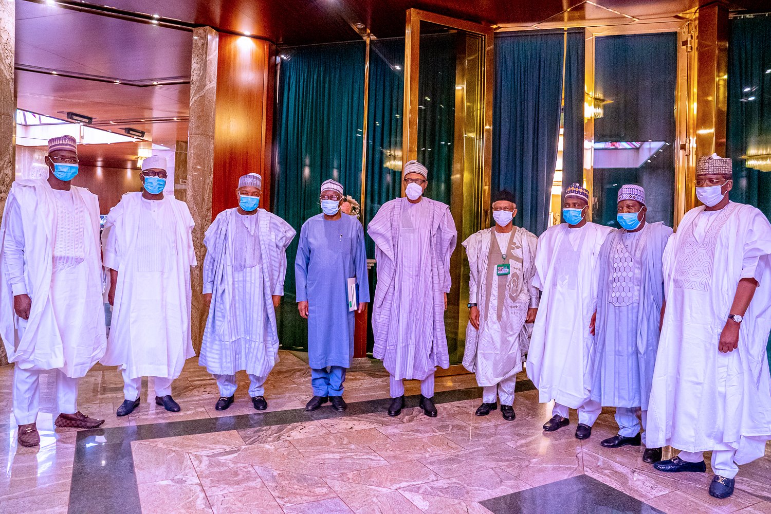Buhari meets Northern governors