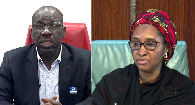 Obaseki blows hot on finance minister, insists FG printed N60bn