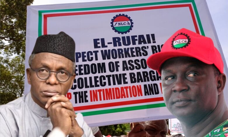 Labour suspends warning strike in Kaduna, as FG summons el-Rufai, Wabba to Abuja