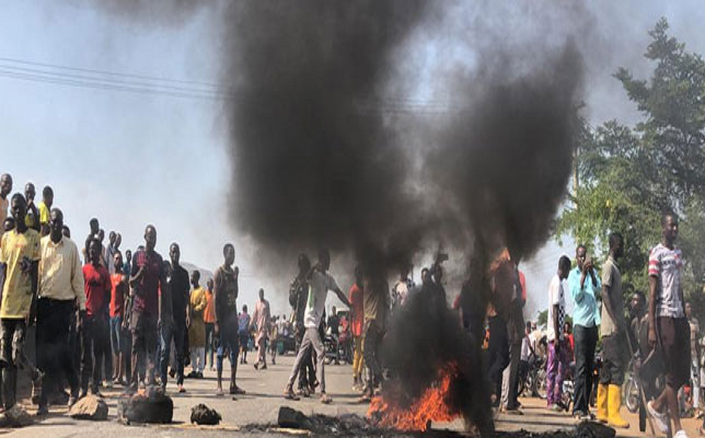 Police Station Razed Amid Protest In Niger