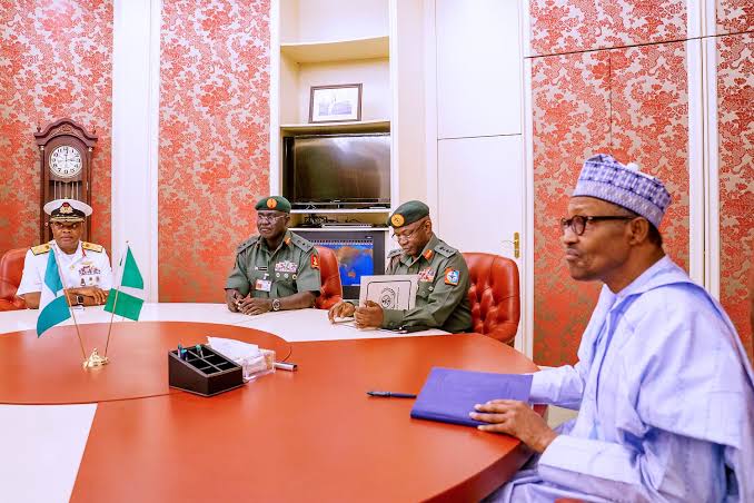 Buhari Reconvenes Security Meeting In Aso Villa
