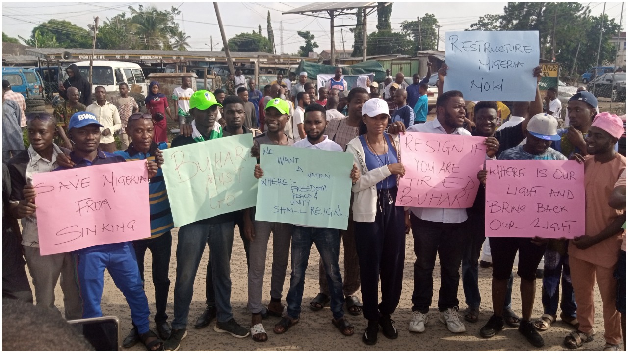 BREAKING: Coalition of Civil societies stage massive rally in Osogbo