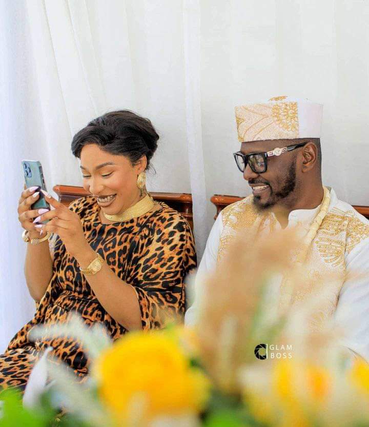 Tonto Dikeh and Prince Kpokpogri picture story
