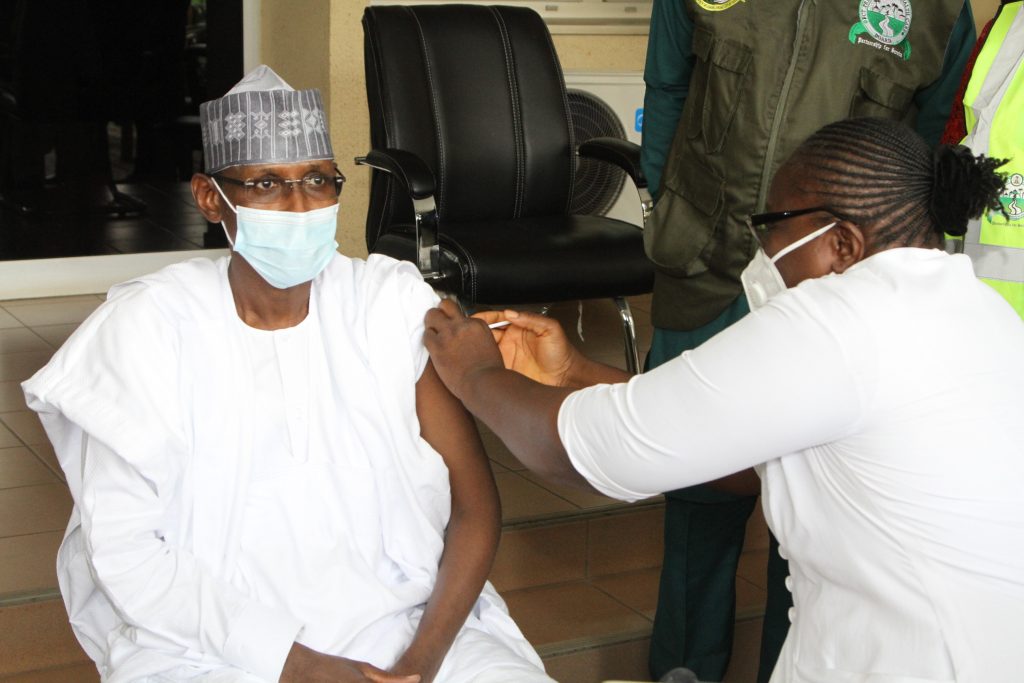 COVID-19 vaccine: FCT minister takes second jab, urges residents to take second dose