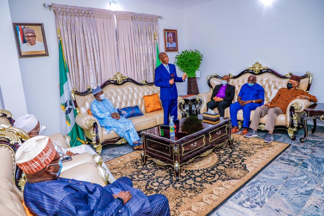 Karl Kumm University Management Visits Governor Lalong