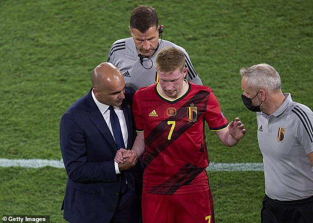 De Bruyne injured as Belgium kick title-holders Portugal out of Euro 2020