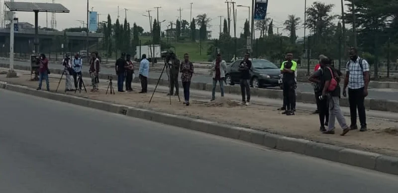 #June12Protest: Security Operatives Take Over Lagos Protest Ground