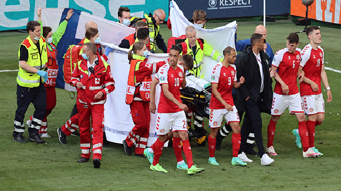 Denmark’s Eriksen ‘Awake’ In Hospital After Collapse In Euro 2020 Game