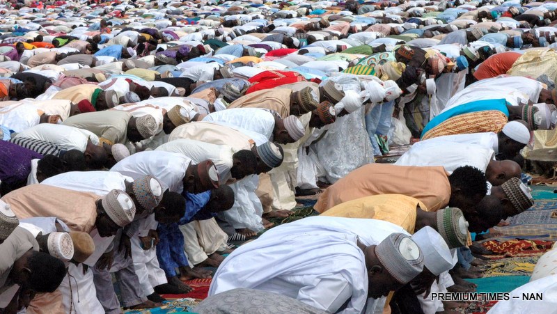 Eid-El-Kabir: Nigerian Muslims Observe Prayers At Eid Grounds